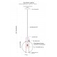IQ8298 YEON 14" GLOBE PENDANT